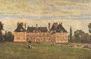 Jean-Baptiste Camille Corot Chateau de Rosny Spain oil painting artist
